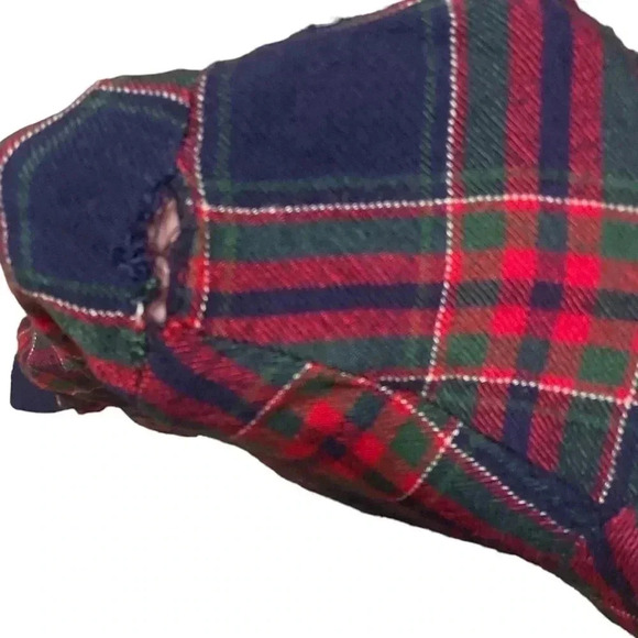 One Femme Plaid Button-Up Tunic W/ Waist Belt Size Med-large Pre-Owned - Picture 14 of 14